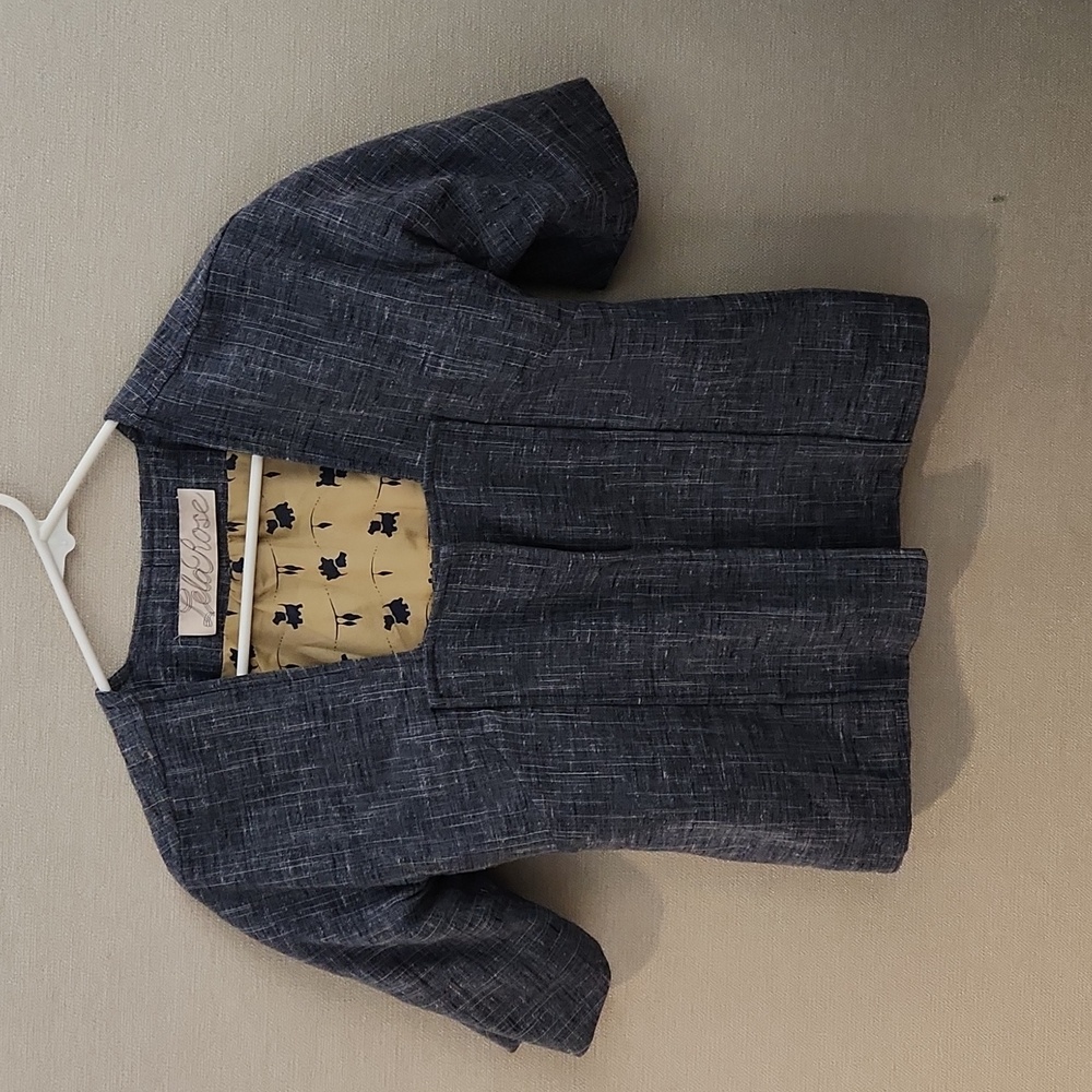 Lela Rose Short Sleeve Jacket